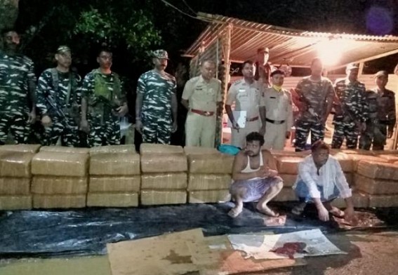 2 arrested with 800 kg Ganja in Ambassa 2 arrested with 800 kg Ganja in Ambassa